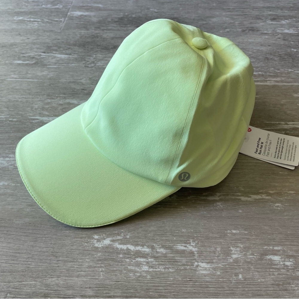 Lululemon Fast and Free Women’s Run Hat - Faded Zap - Picture 3 of 7